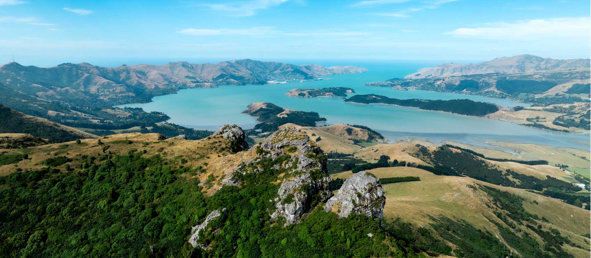 Stunning views overlooking Lyttelton Harbour & Port Hills | Christchurch NZ
