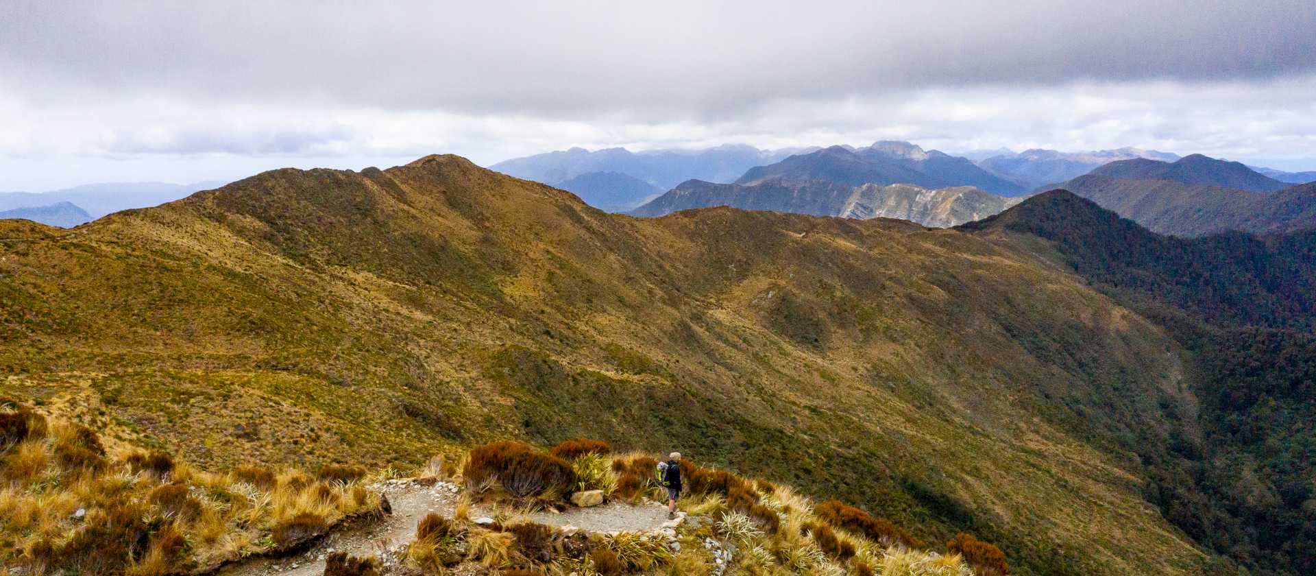 360 degree views out to the Tasman Sea and back towards the Southern Alps | Jase Blair (Tourism New Zealand)