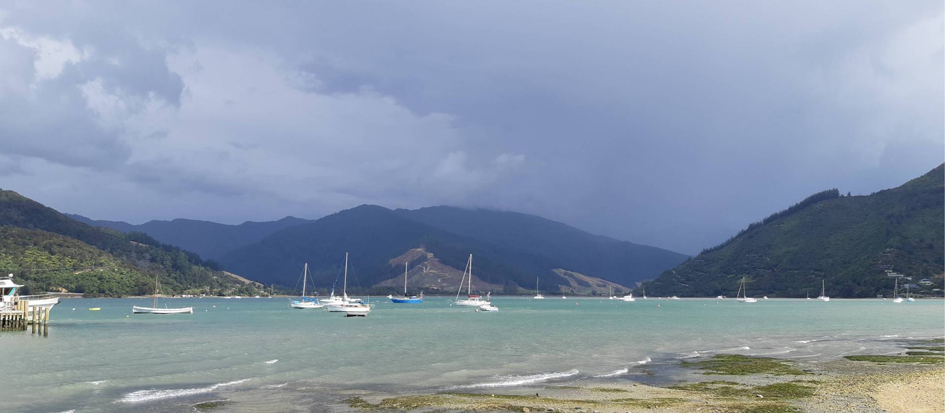 At the end of the Queen Charlotte track lies Anakiwa Bay | Kaye Wilson