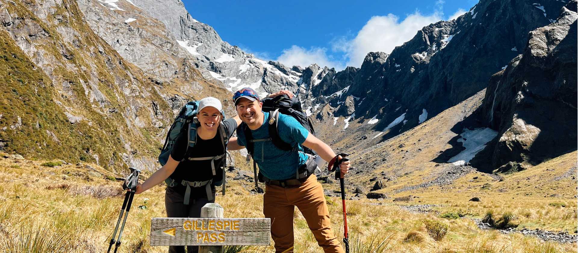 Perfect photo opportunity along the Gillespie Pass Circuit