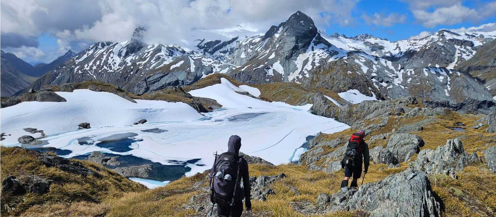 Even during summer, you can expect to have snow on the mountain tops