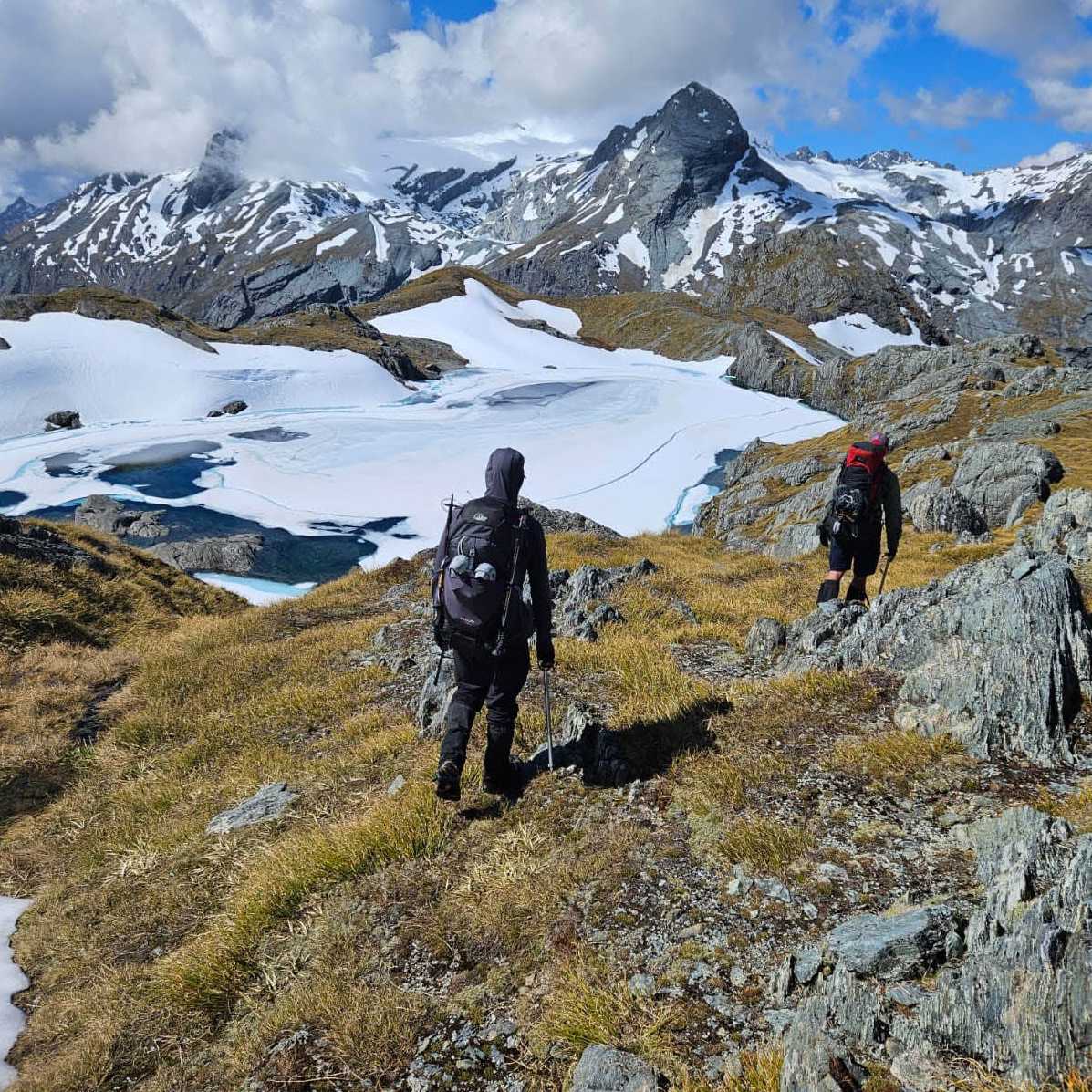 Even during summer, you can expect to have snow on the mountain tops