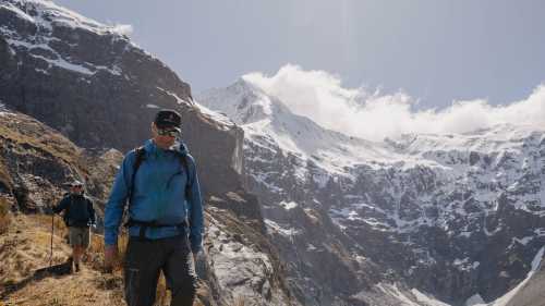 Above the trails of Lake Lucidus