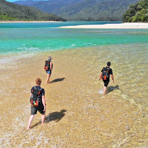 Enjoy sandy beaches and coastal views around Torrent Bay