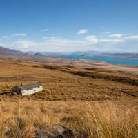 Views towards Rex Simpson Hut and Lake Tekapo | Matt Gould