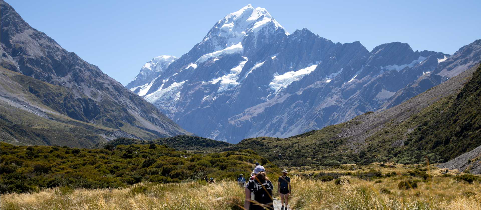 The fabulous walk up the Hooker Valley with Aoraki/Mt Cook ahead | Matt Gould
