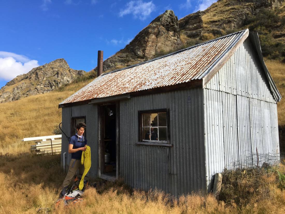 Blue Jacket Hut - an old musterer's hut on Ben Lomond Station |  <i>Janet Oldham</i>