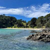 Azure waters of the Coromandel Coast