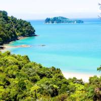 Stunning coastline on the Abel Tasman | Natalie Tambolash