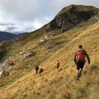 Heading downhill through the Ben Lomond Station backcountry |  <i>Janet Oldham</i>