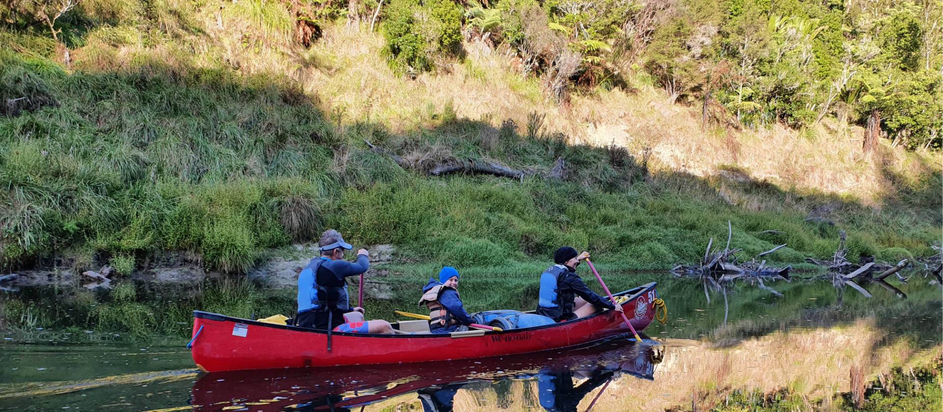Have kids, will travel - kids enjoying the Whanganui Journey