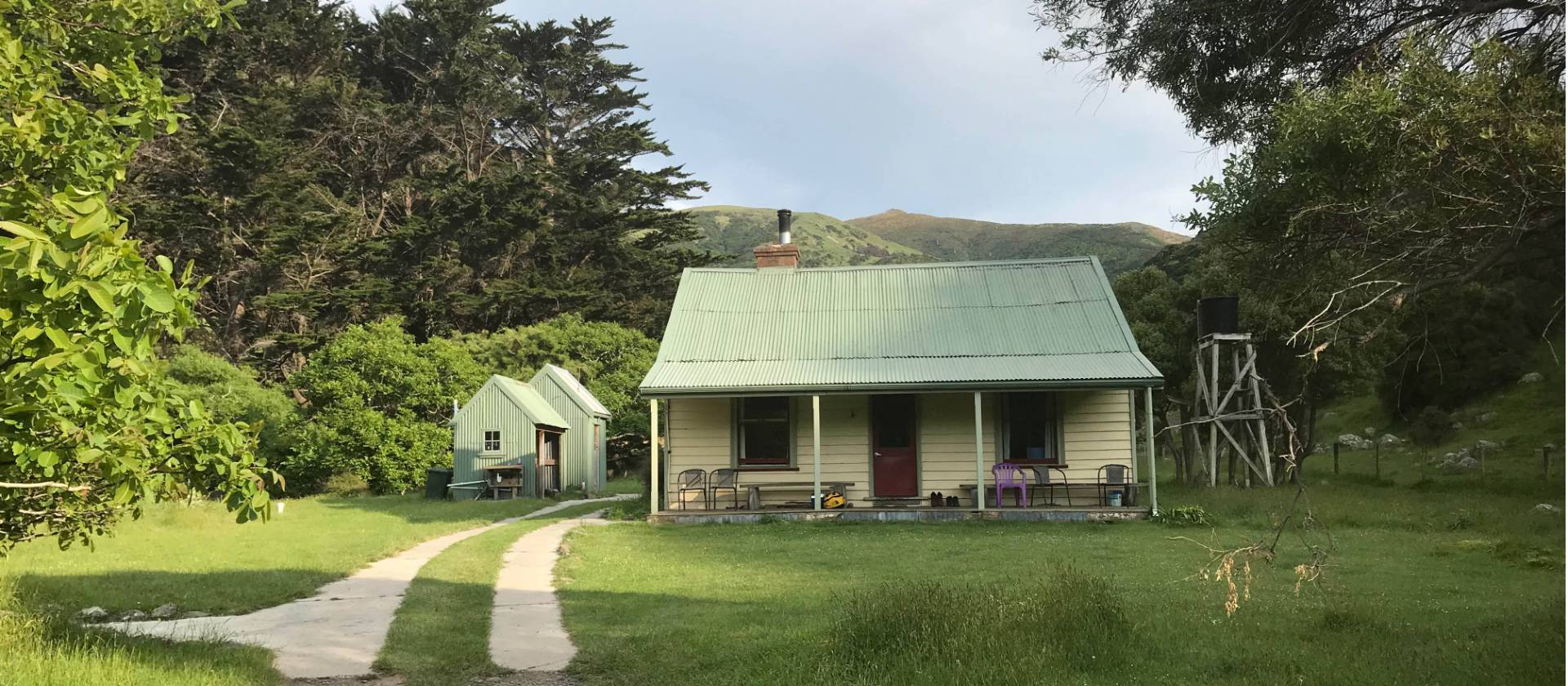 Banks Peninsula selfguided walk Hiking South Island New Zealand