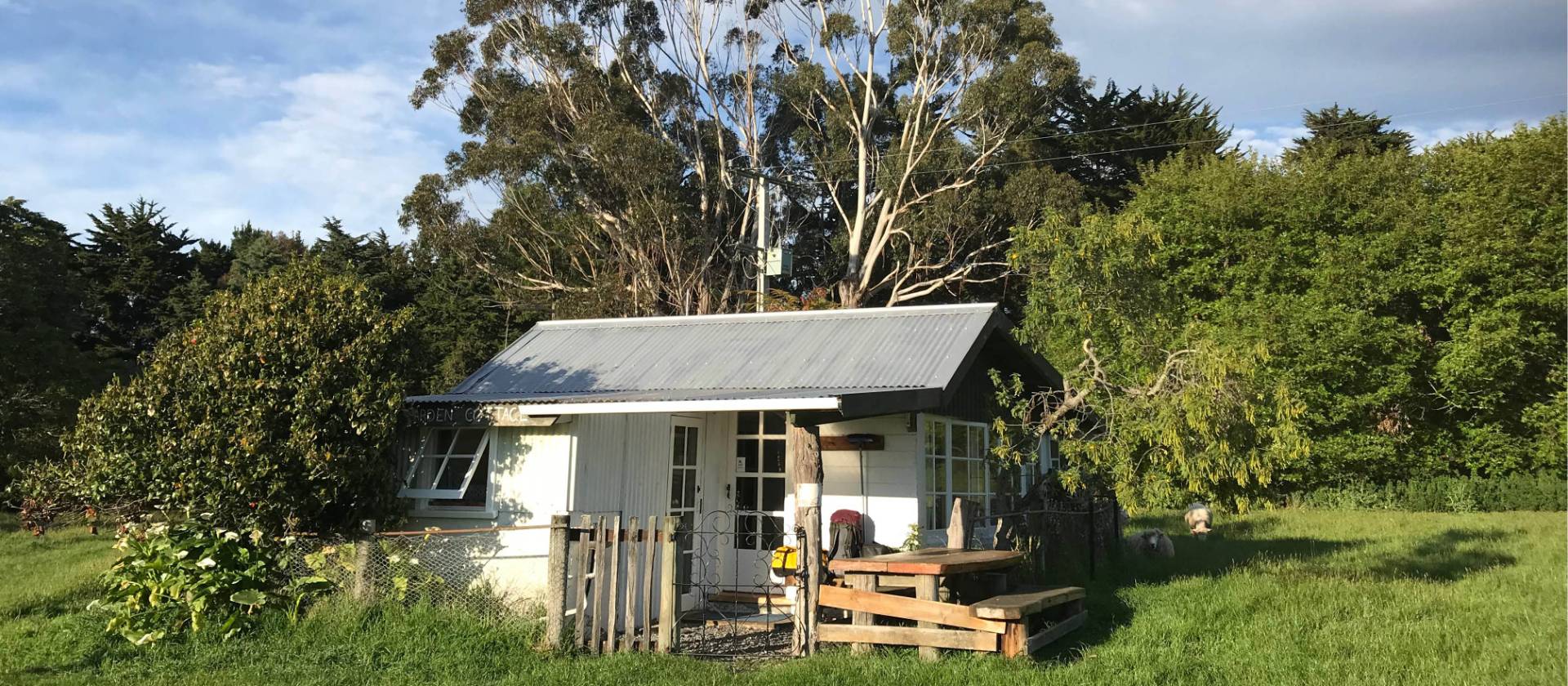 Garden Cottage at Medina Farm, second stop on the Kaikoura Coast Track | Janet Oldham