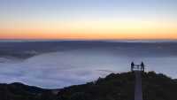 Rise early to catch sunrise from the top of the Hump Ridge Track |  Janet Oldham
