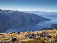 Hiking on the Kepler Track above Lake Te Anau |  Triips and Tramps
