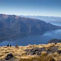 Hiking on the Kepler Track above Lake Te Anau | Triips and Tramps