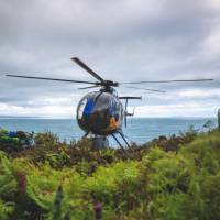 Helicopter transport to starting point | Liz Carlson