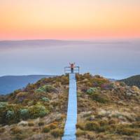 Panoramic views over Te Waewae Bay | Liz Carlson