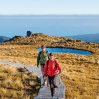 Walkers enjoy the remoteness of the Hump Ridge Track |  <i>Tareen Ellis</i>