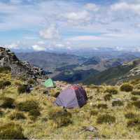 Enjoy wilderness camping positions that take full advantage of the views