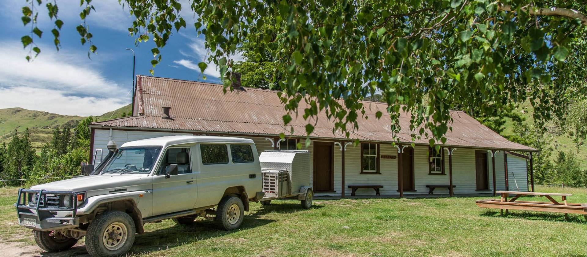 First night in the high country is a stay at the Cook House