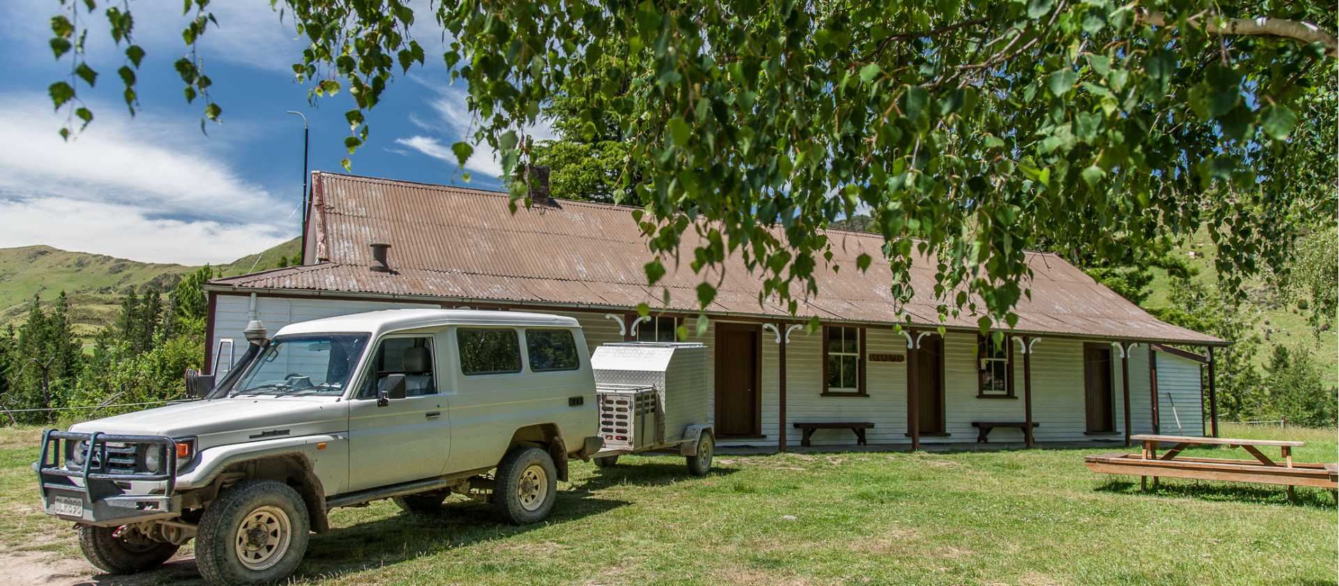 First night in the high country is a stay at the Cook House