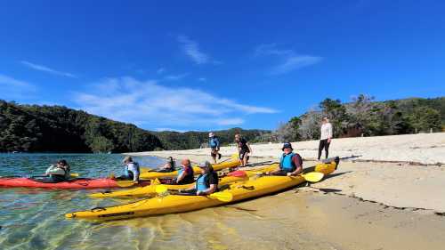 Kayaking at Torrent Bay