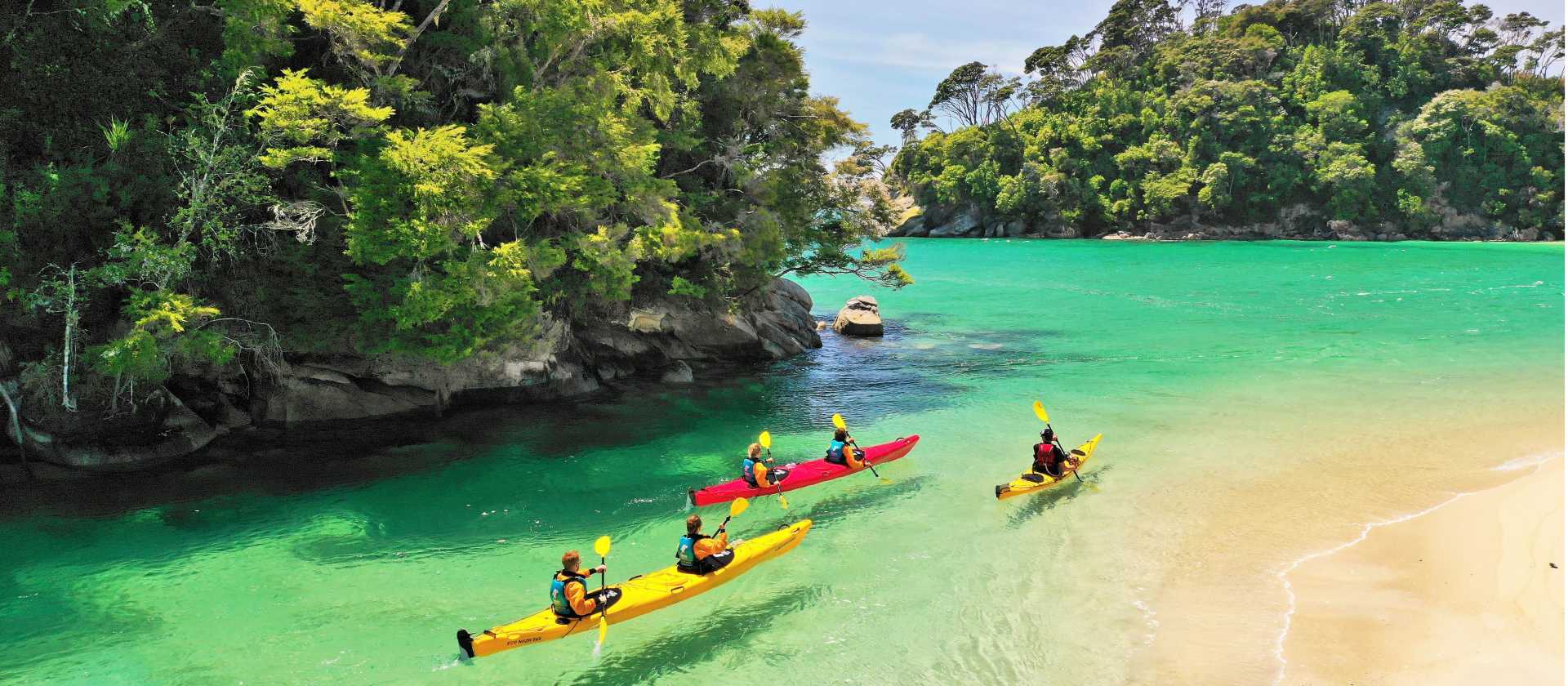 Kayaking in Abel Tasman National Park