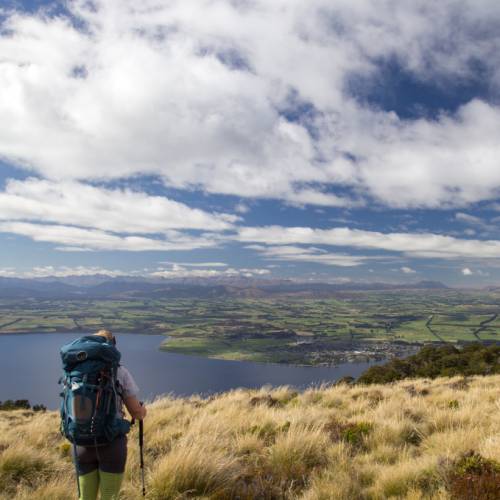 Views walking along the Kepler Track