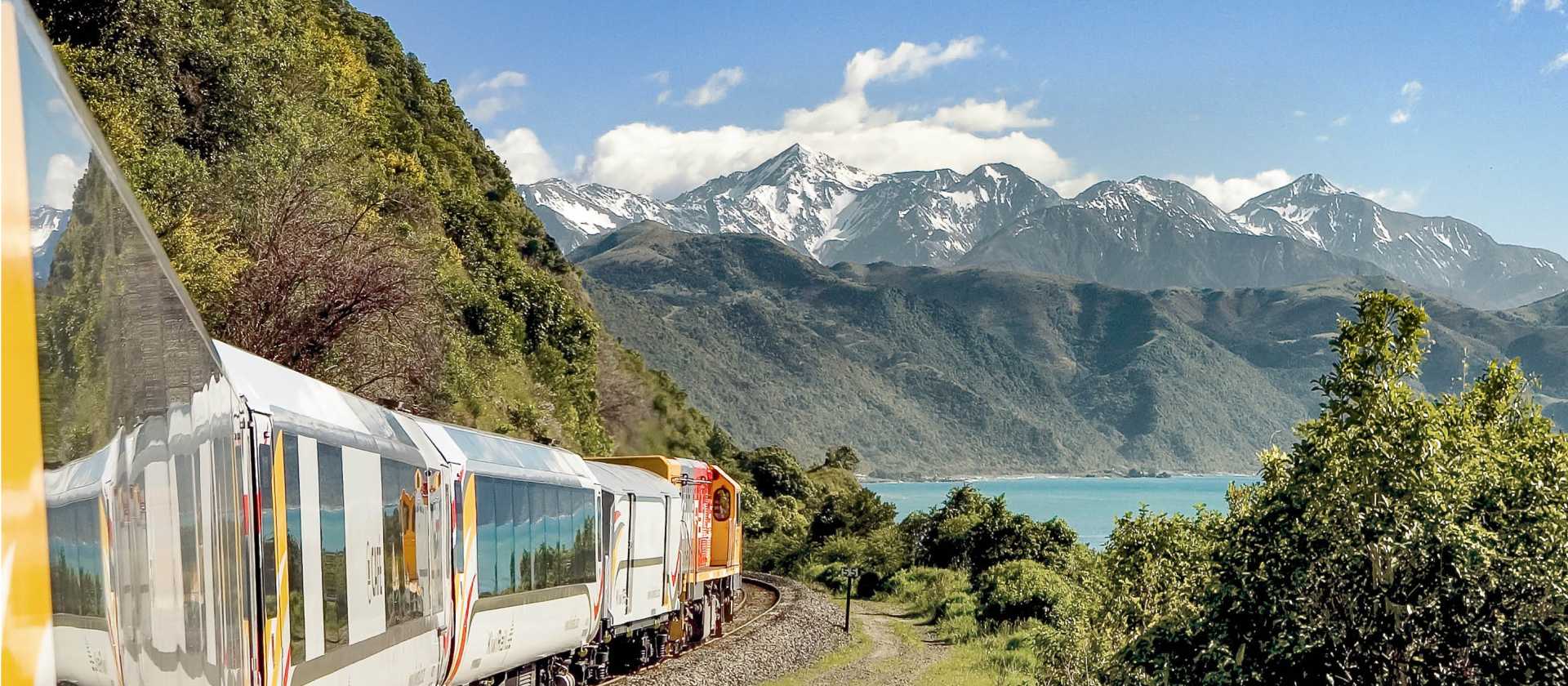 One of the world's most scenic rail journeys, the Coastal Pacific | KiwiRail