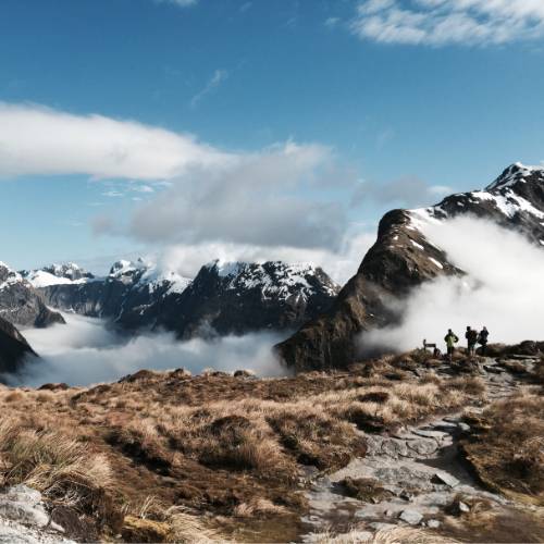 Mackinnon Pass on the Milford Track
