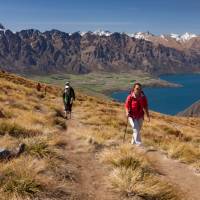 Top of Ben Lomond Saddle looking out over Lake Wakatipu | Colin Monteath