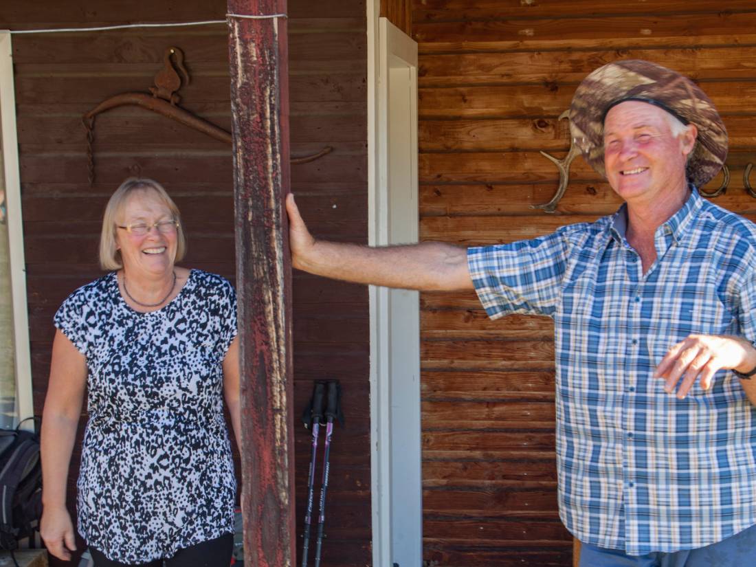 John and Ginny from Ben Lomond Station |  <i>Colin Monteath</i>