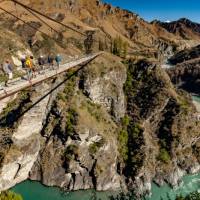 Views over the Shotover River from the cable bridge | Colin Monteath