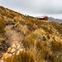 Moonlight Tops Hut with panoramic views across the Punakaiki River, Pike Stream and Paparoa National Park | Jase Blair (Tourism New Zealand)