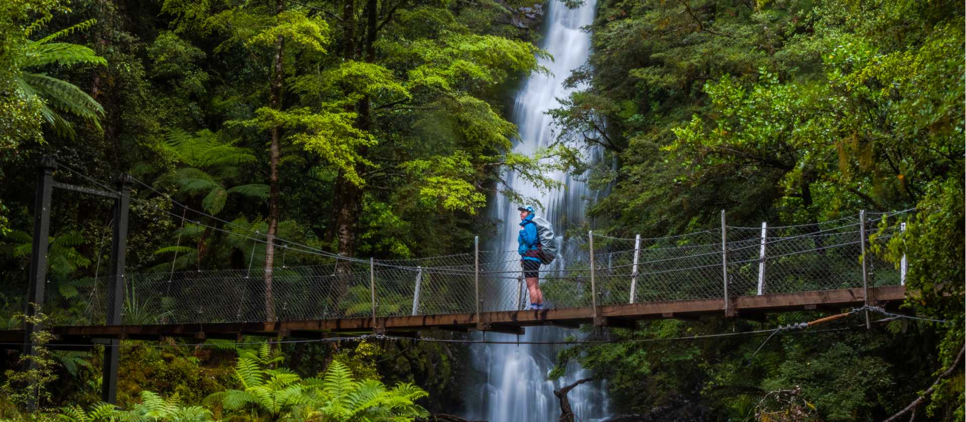 In amongst the stunning forest and wilderness is Little Homer Falls