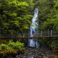 In amongst the stunning forest and wilderness is Little Homer Falls