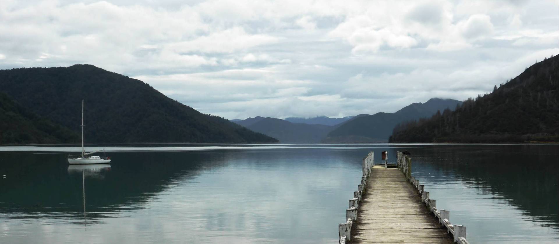 The Nydia Bay Jetty almost looks like a scene straight out of a movie | Janet Oldham