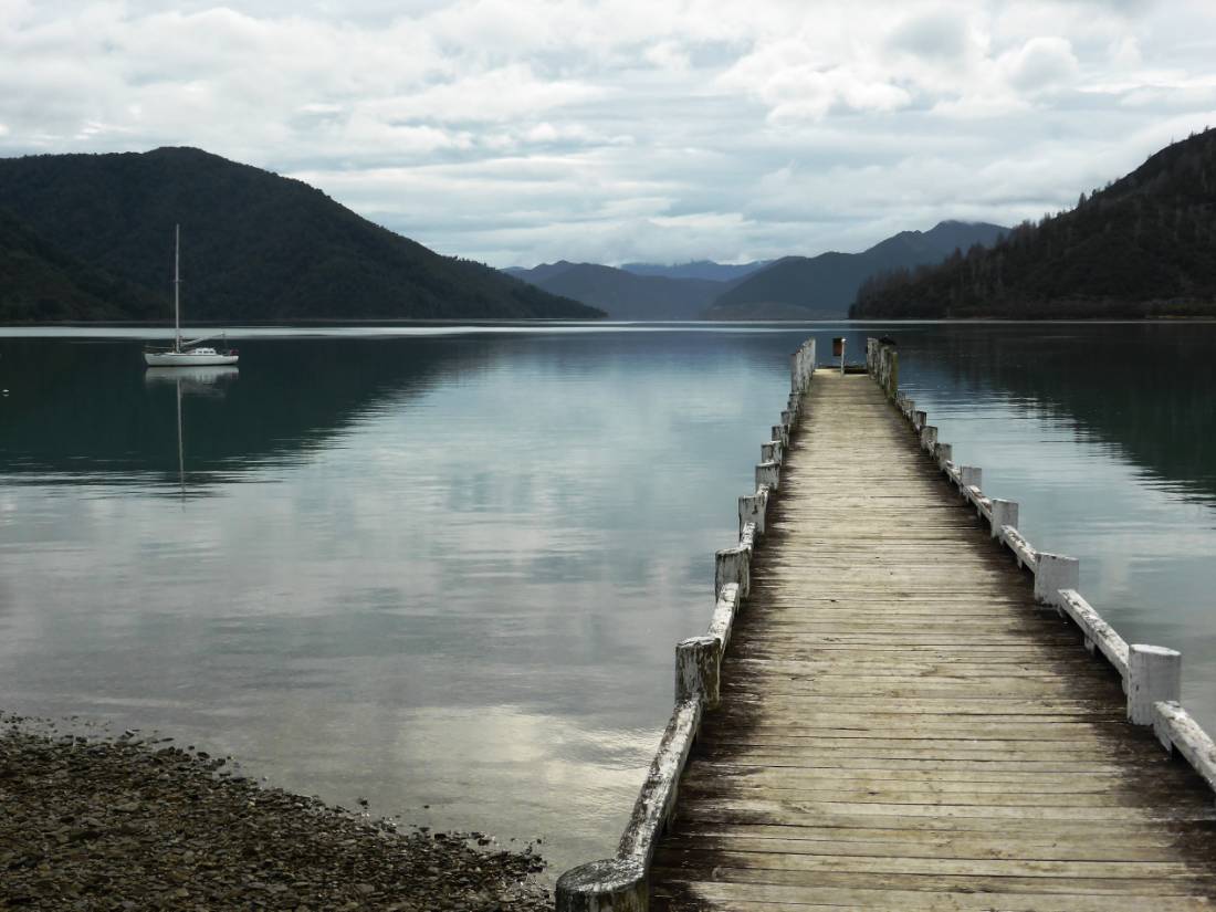 The Nydia Bay Jetty almost looks like a scene straight out of a movie |  <i>Janet Oldham</i>