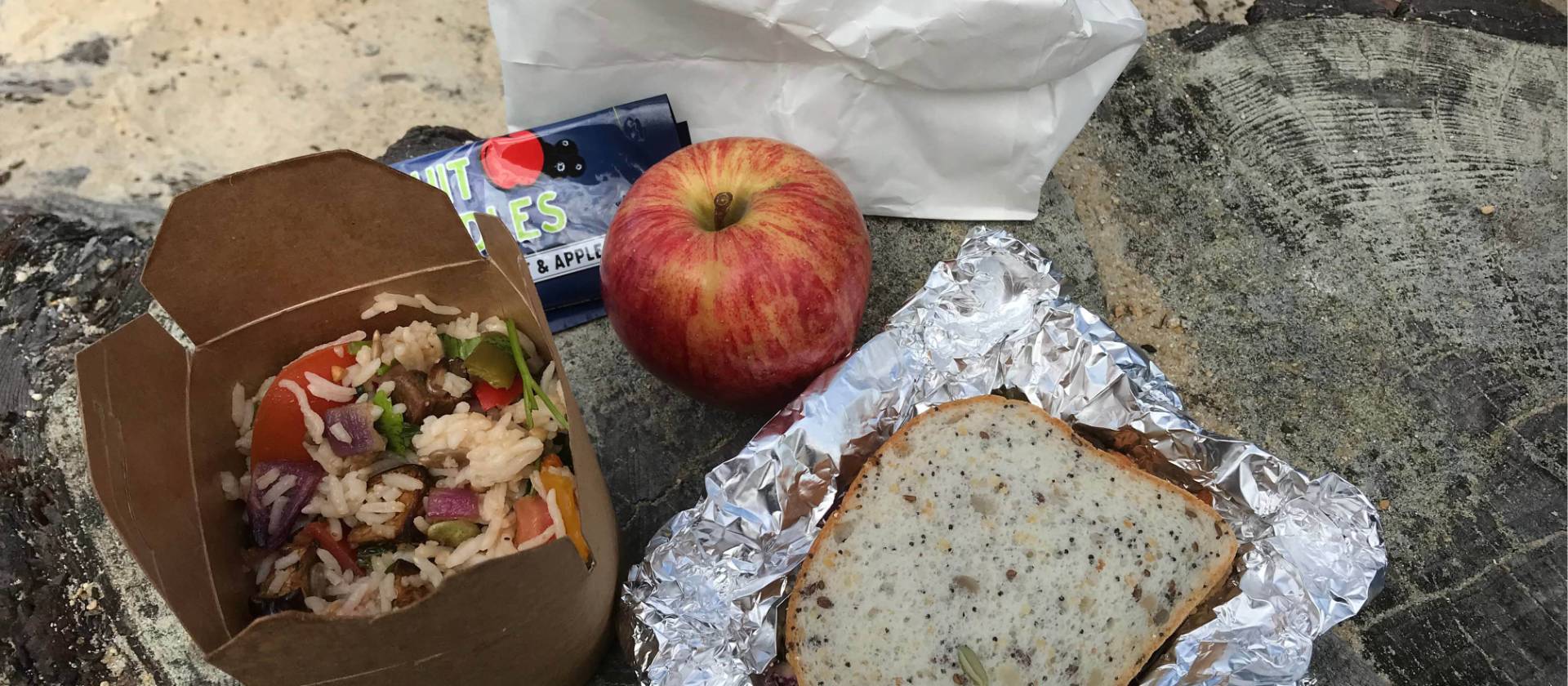 Not too shabby for a picnic lunch along the Abel Tasman | Janet Oldham