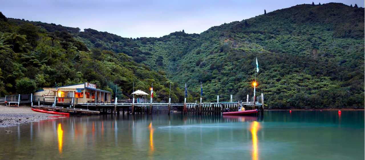 Sundown in Punga Cove | Chris McLennan Tourism NZ