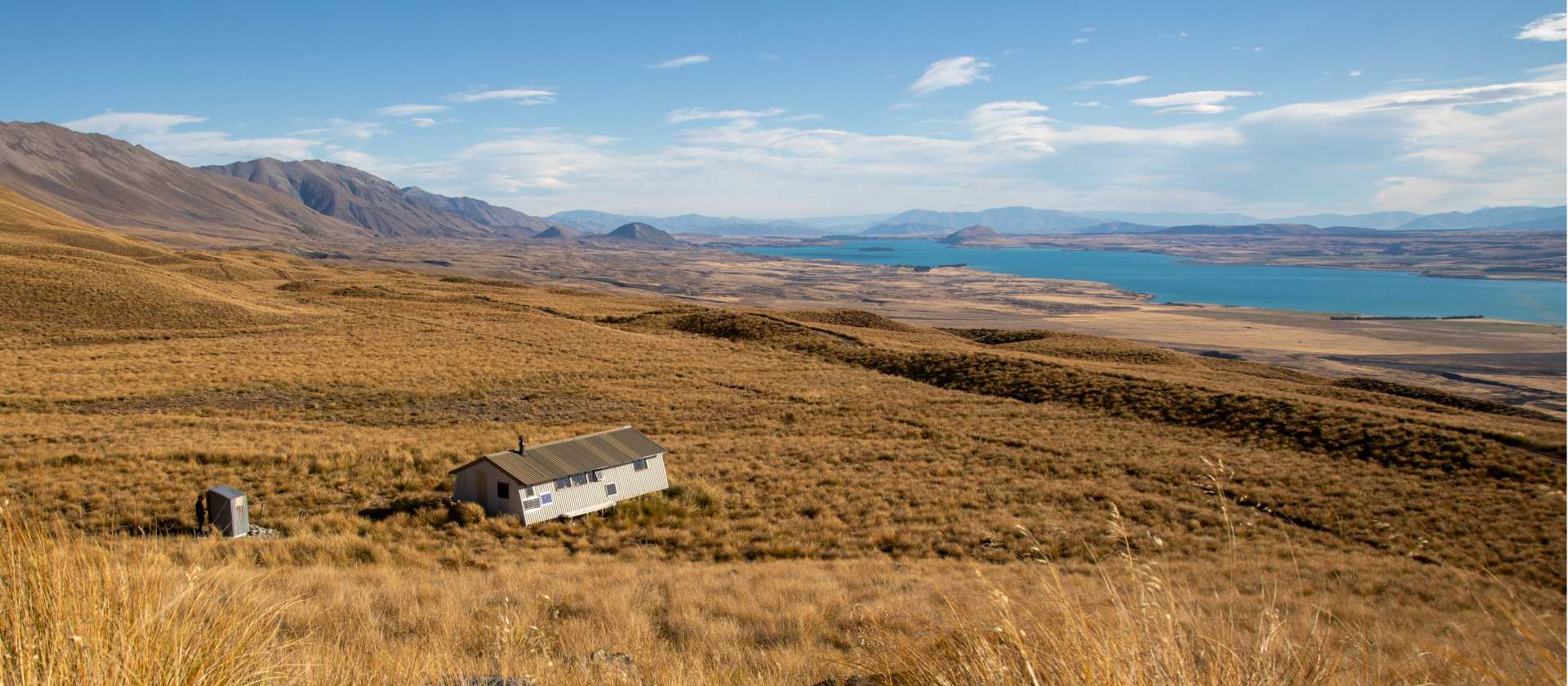 Views towards Rex Simpson Hut and Lake Tekapo | Matt Gould