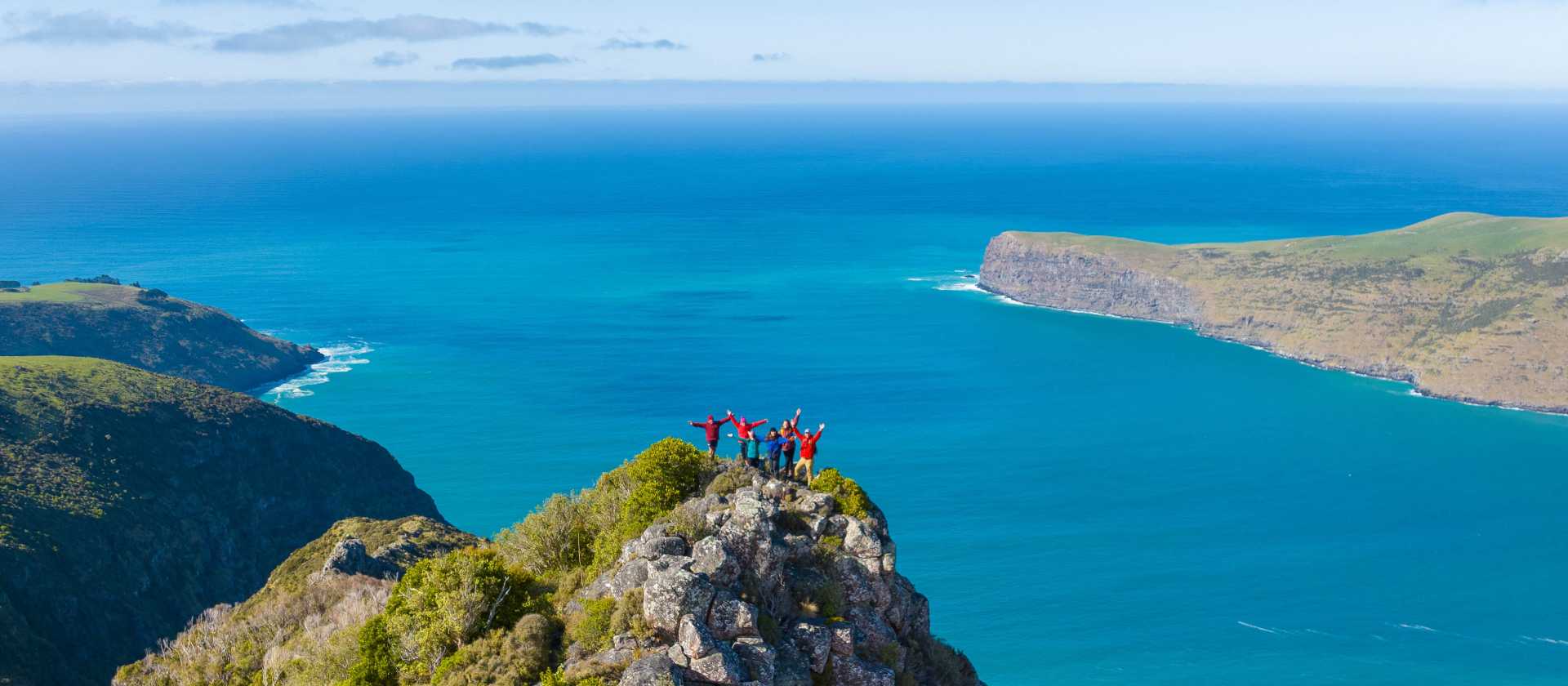 Incredible views along the Banks Track