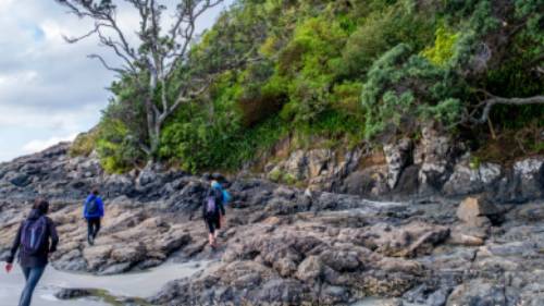 Rock hopping along the Waiheke coastline | Gabrielle Young