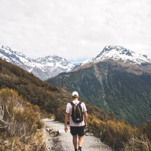 Walking along the Routeburn Track