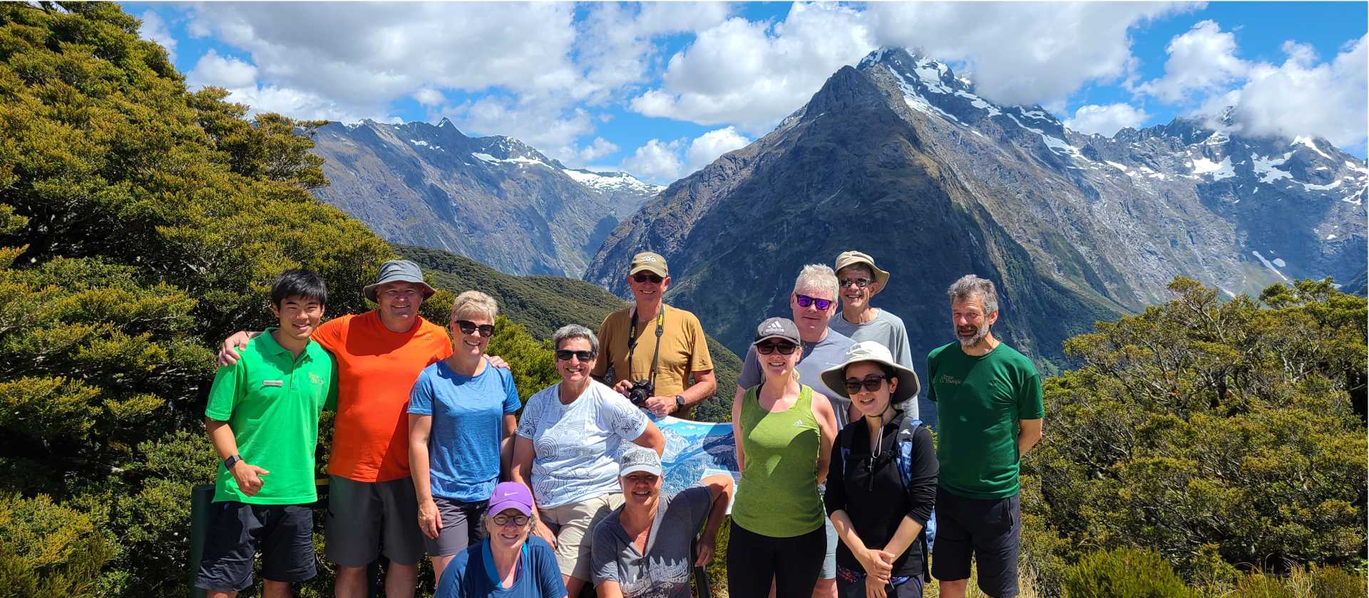 Stopping to take photos on Routeburn Track | Great South