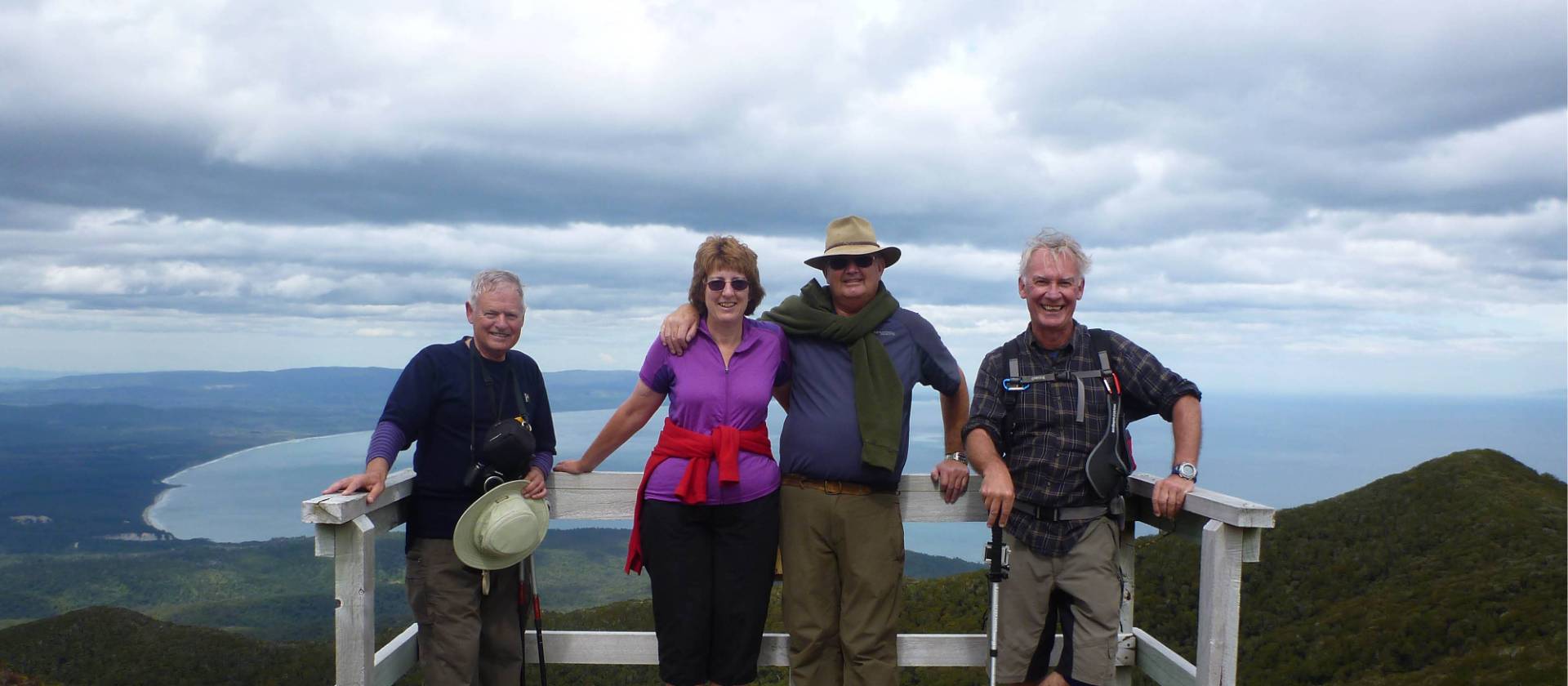 Not a bad place for a photo - sweeping views of the Southern New Zealand coastline | Shane Boocock