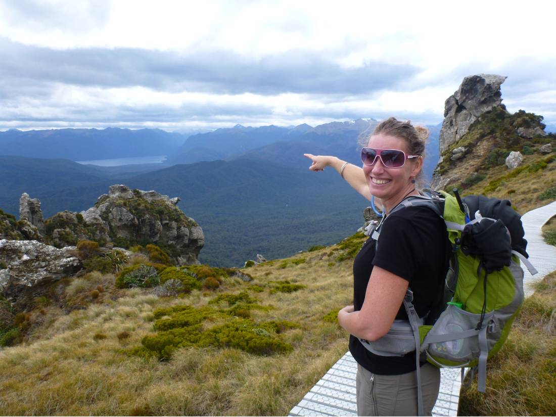 Look over there - stunning views across Fiordland National Park |  <i>Shane Boocock</i>