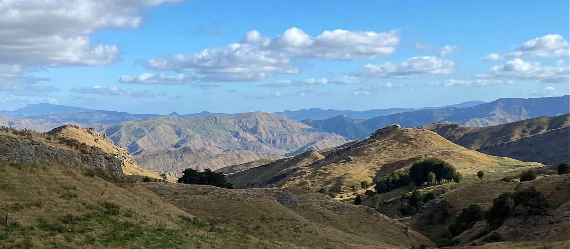 The ever changing landscapes of the Haurata trails