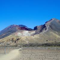 The iconic Tongariro crater rims on the Tongariro Crossing | Natalie Tambolash